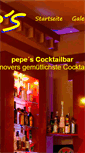 Mobile Screenshot of pepes-cocktailbar.com